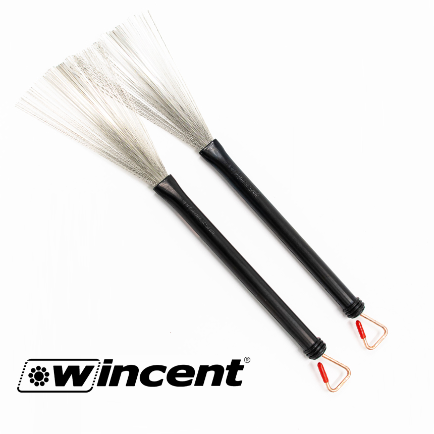 윈센트 Wincent W-33M 미디움 와이어 브러쉬 드럼스틱